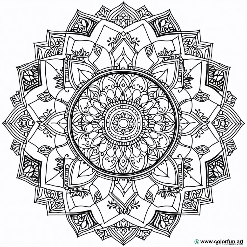 Dibujo Para Colorear De Mandalas Relajantes Para La Relajaci n dibujo-para-colorear-de-mandalas-relajantes-para-la-relajaci-n