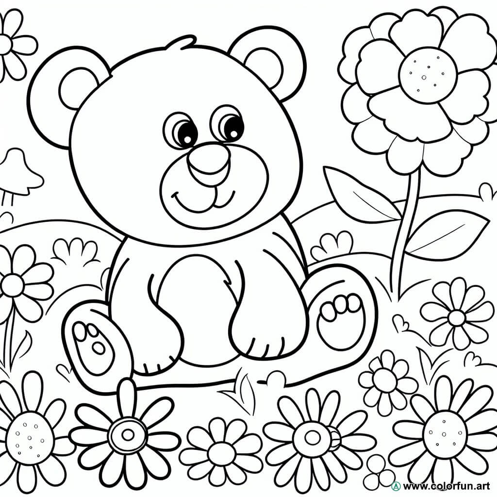 dibujo para colorear para niños de 1 año